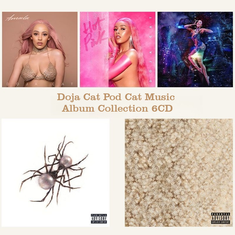 Audio With Music - Doja Cat 6CD Music Album Collection,