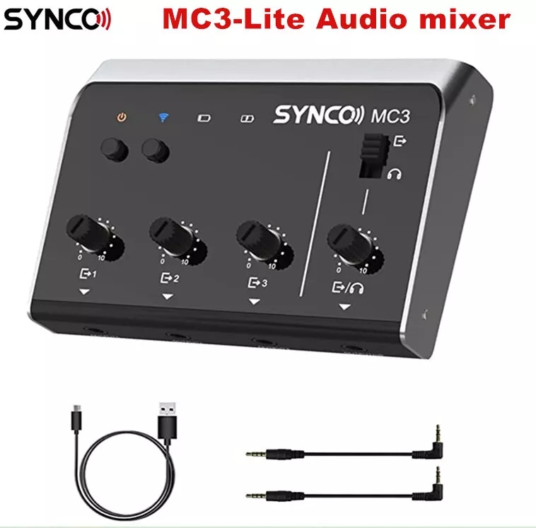 Audio Music Videos - Synco MC3 Lite Audio Mixer 4