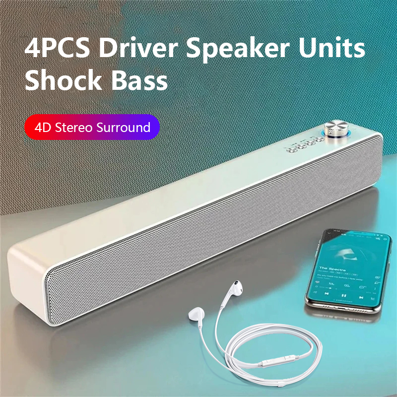 Audio Music Generator - Original Bluetooth Subwoofer Soundbar TV Audio