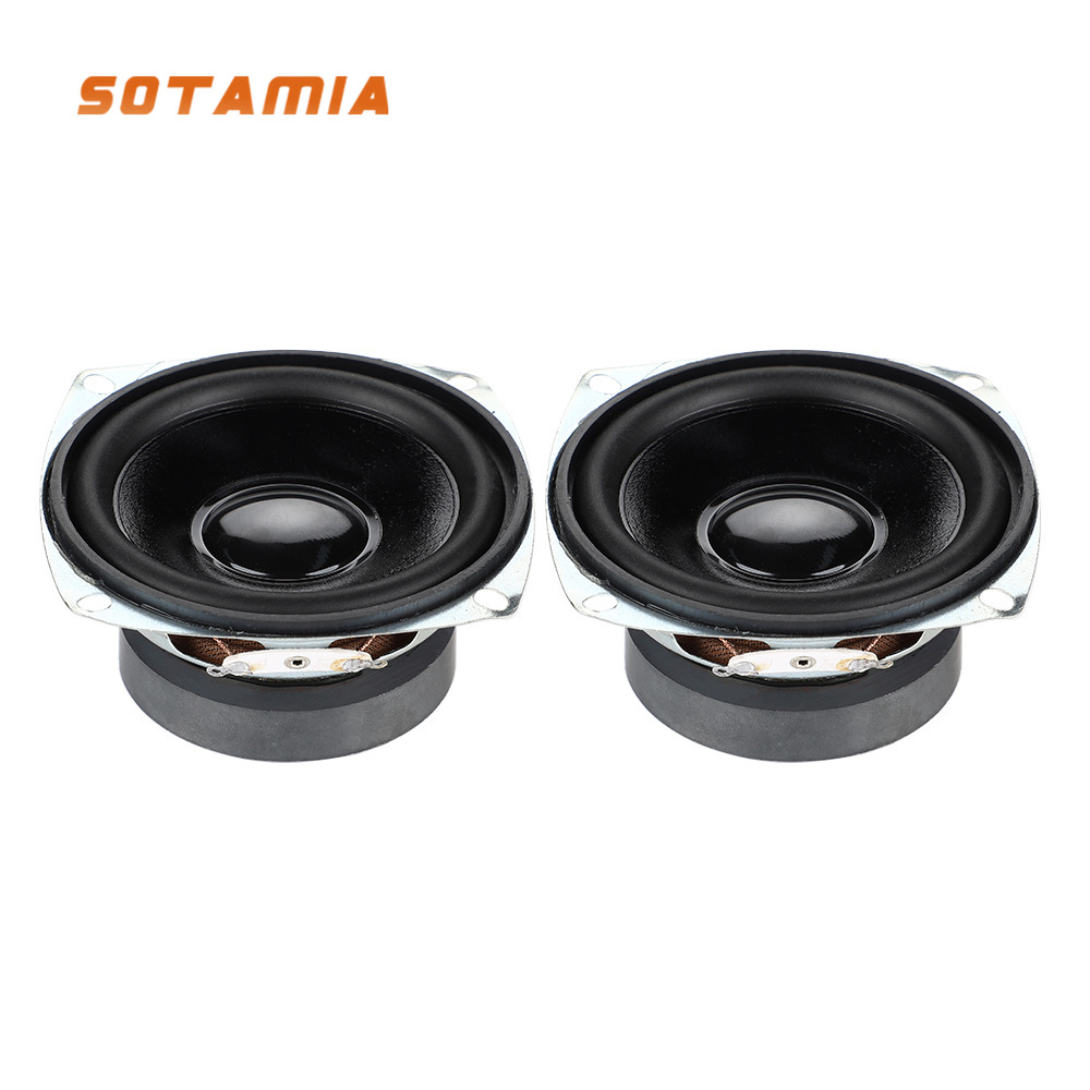 Audio Music Generator - SOTAMIA 2Pcs 3 Inch Waterproof Speaker