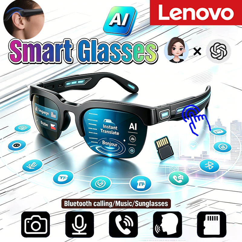 Audio With Music - Lenovo HOT BT Audio Bone-Conduction Smart