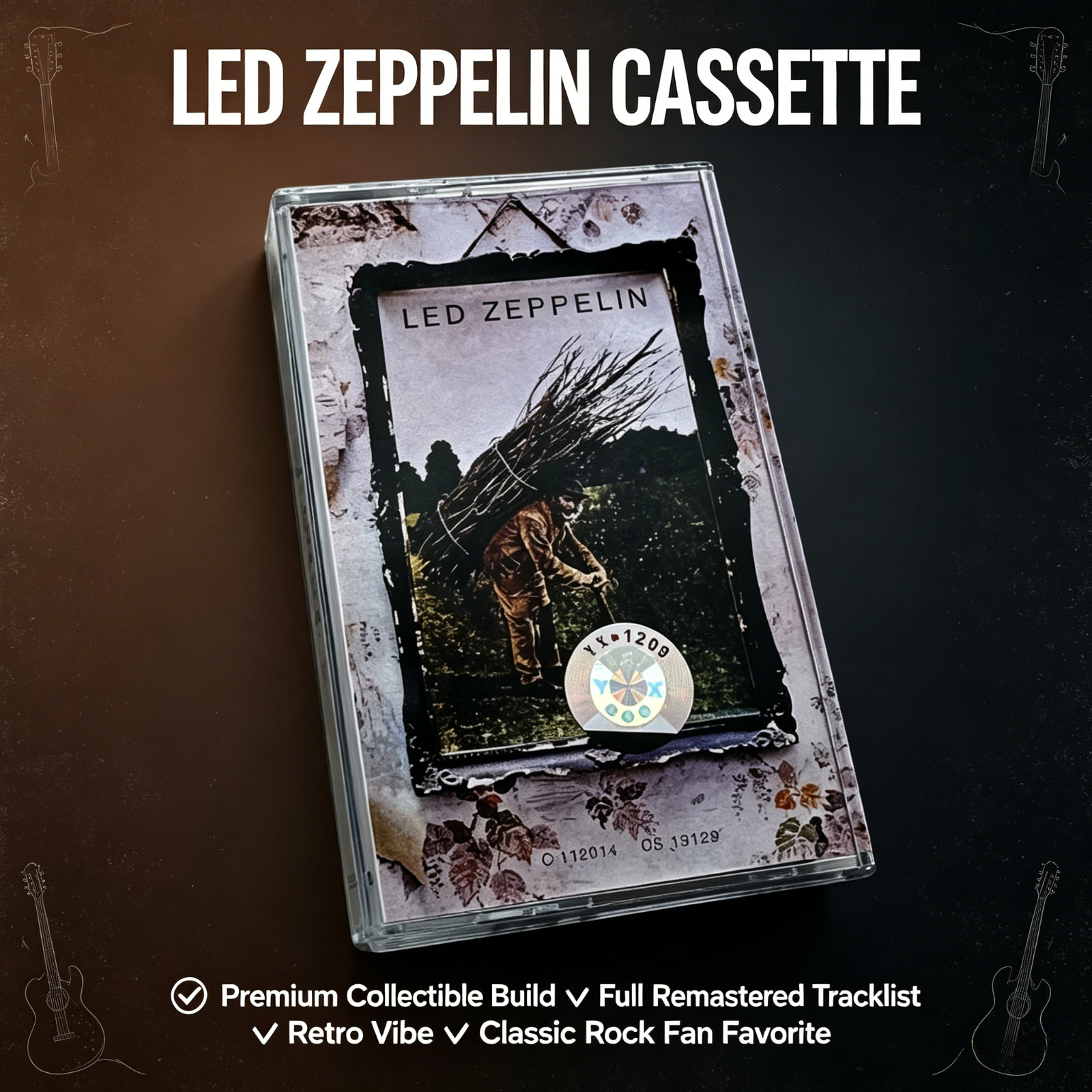 Audio With Music - Led Zeppelin IV Classic Rock Cassette