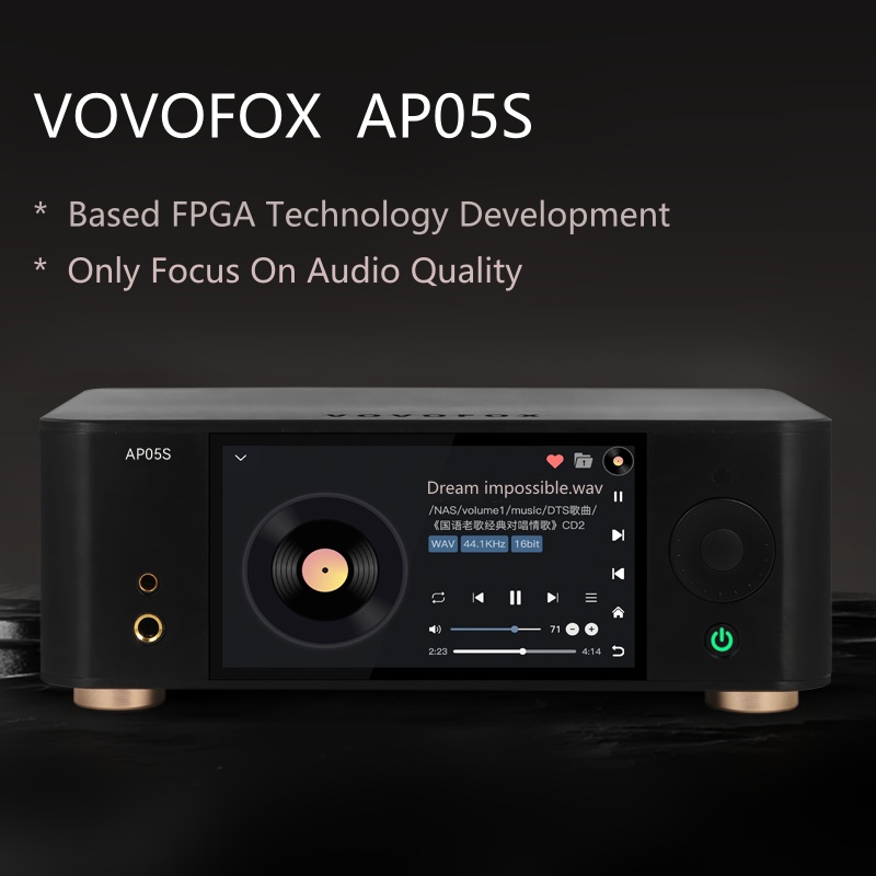 Audio Music App - VOVOFOX-HiFi Lossless Music Player based FPGA