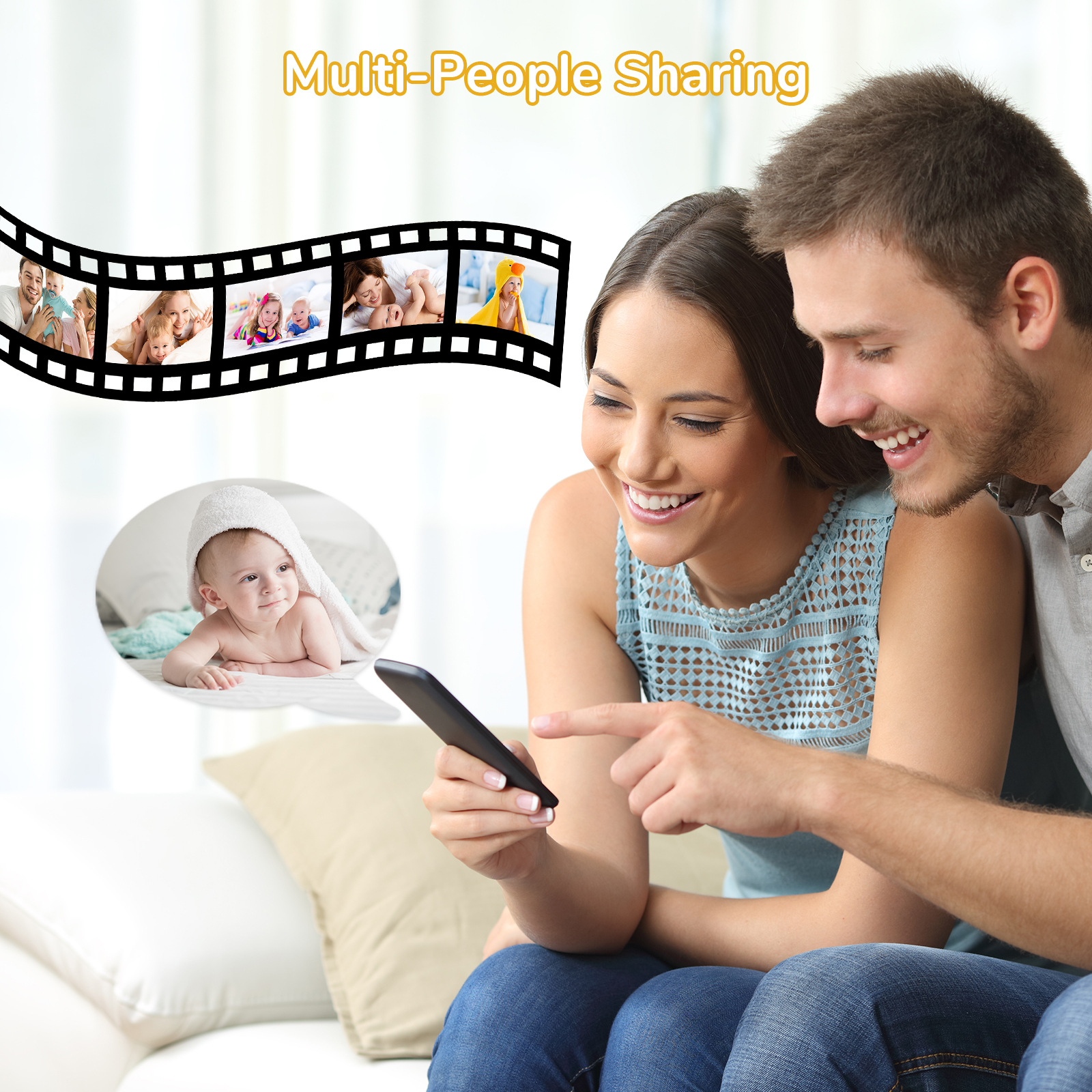 VB803 PRO Baby Monitor with 2p - Audio Music Videos recension och pris