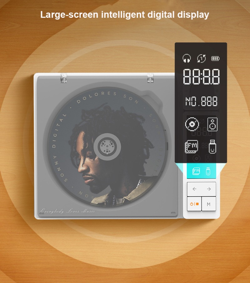 Multifunctional Album CD Playe - Apple Music Audio Quality recension och pris