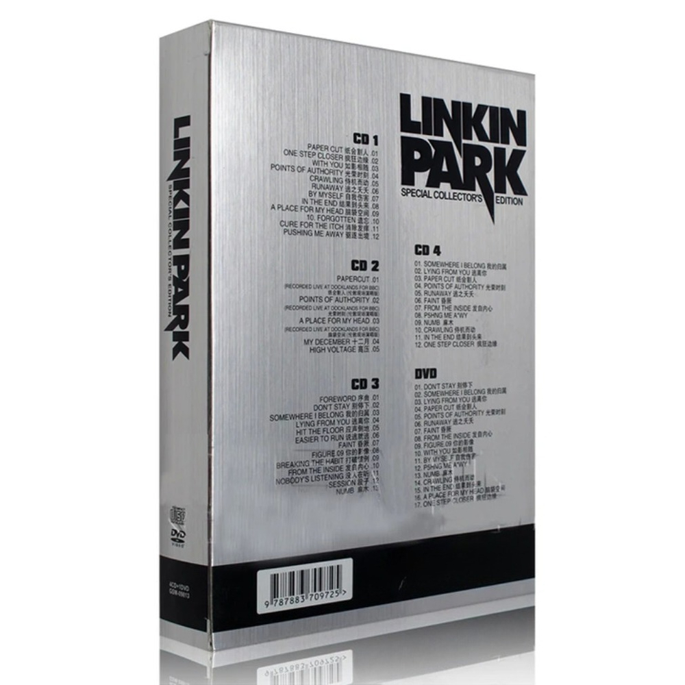 Linkin Park CD DVD Collection  - Audio Music Videos recension och pris