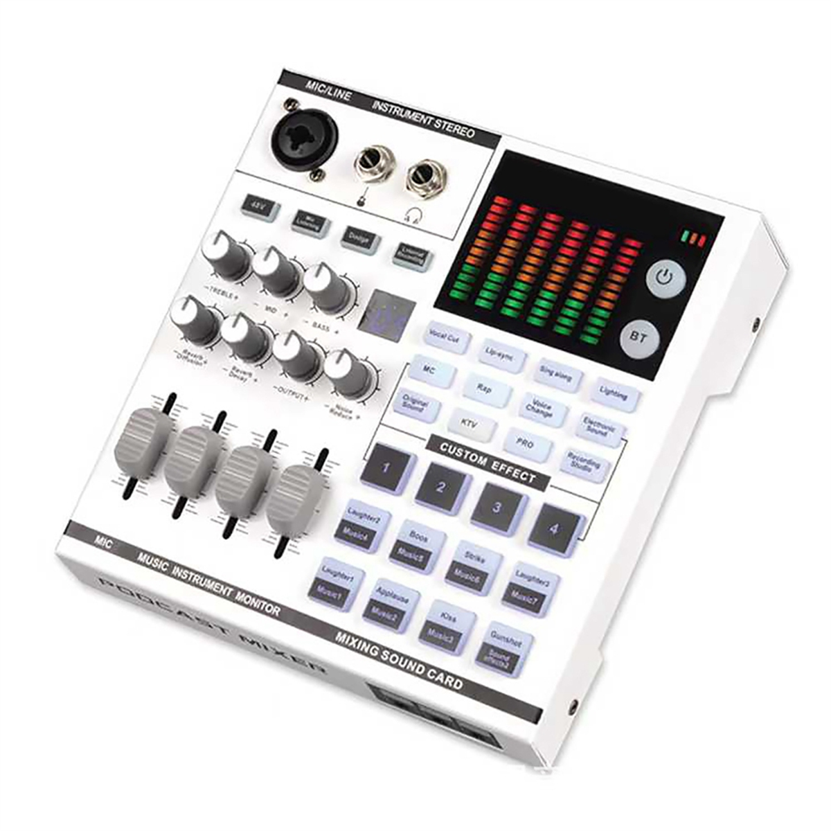 SN800 Live Sound Card Voice Ch - Audio Music Voice Changer recension och pris