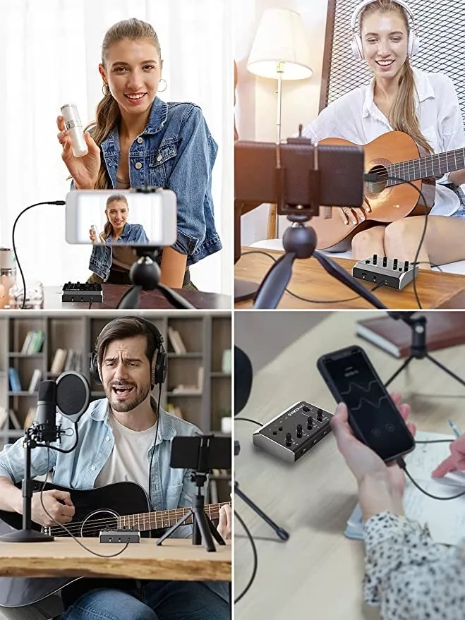 Synco MC3 Lite Audio Mixer 4 C - Audio Music Videos recension och pris