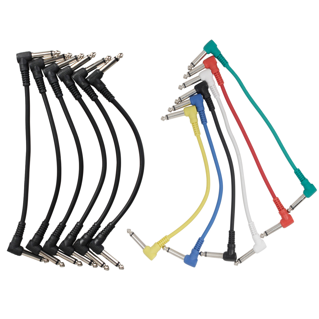 6 Pcs Guitar Effect Pedal Cabl - Audio Music Link recension och pris