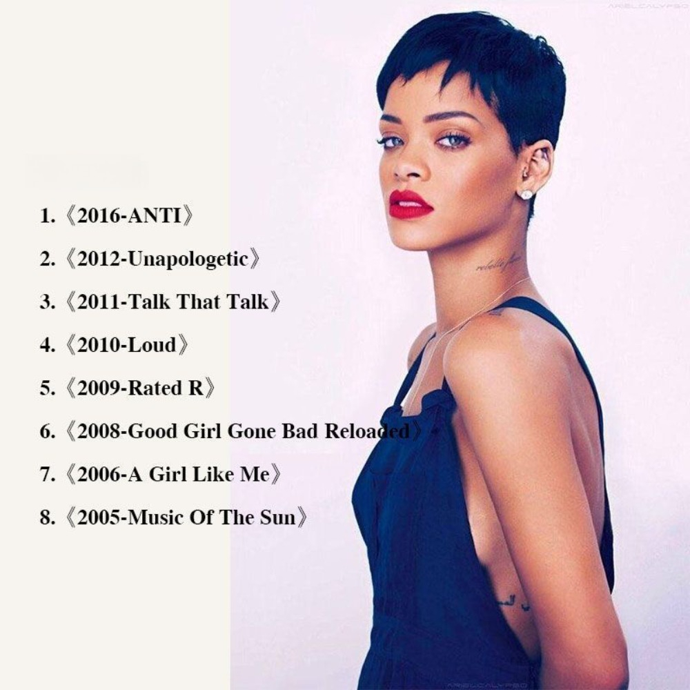 Rihanna 8CD（only Disc）Collecti - Audio With Music recension och pris
