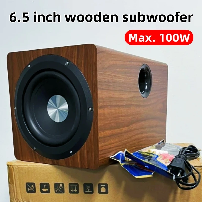 100W Active Subwoofer 6.5 Inch - Audio Music Generator recension och pris
