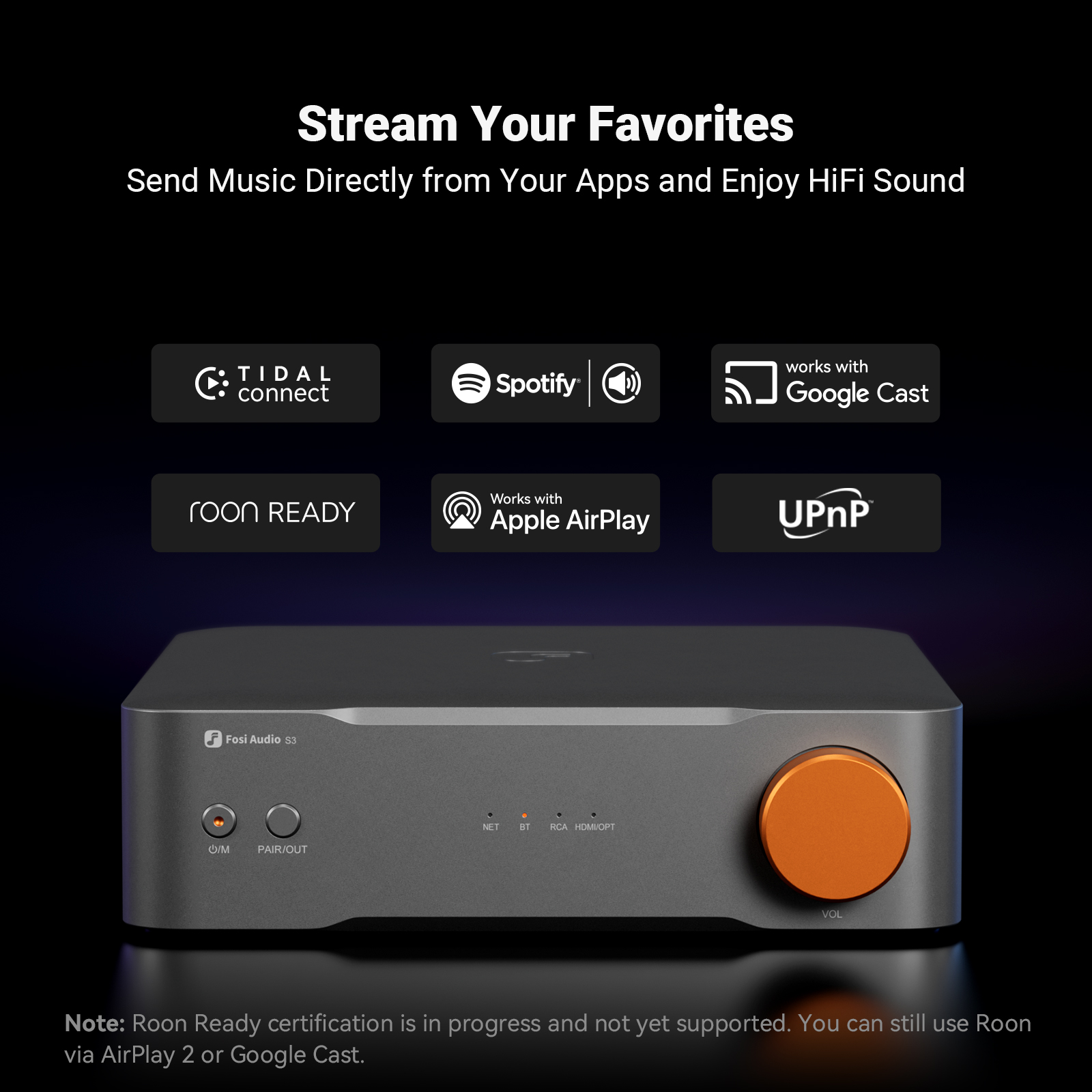 Fosi Audio Hi-Res Music Stream - Audio Music App recension och pris