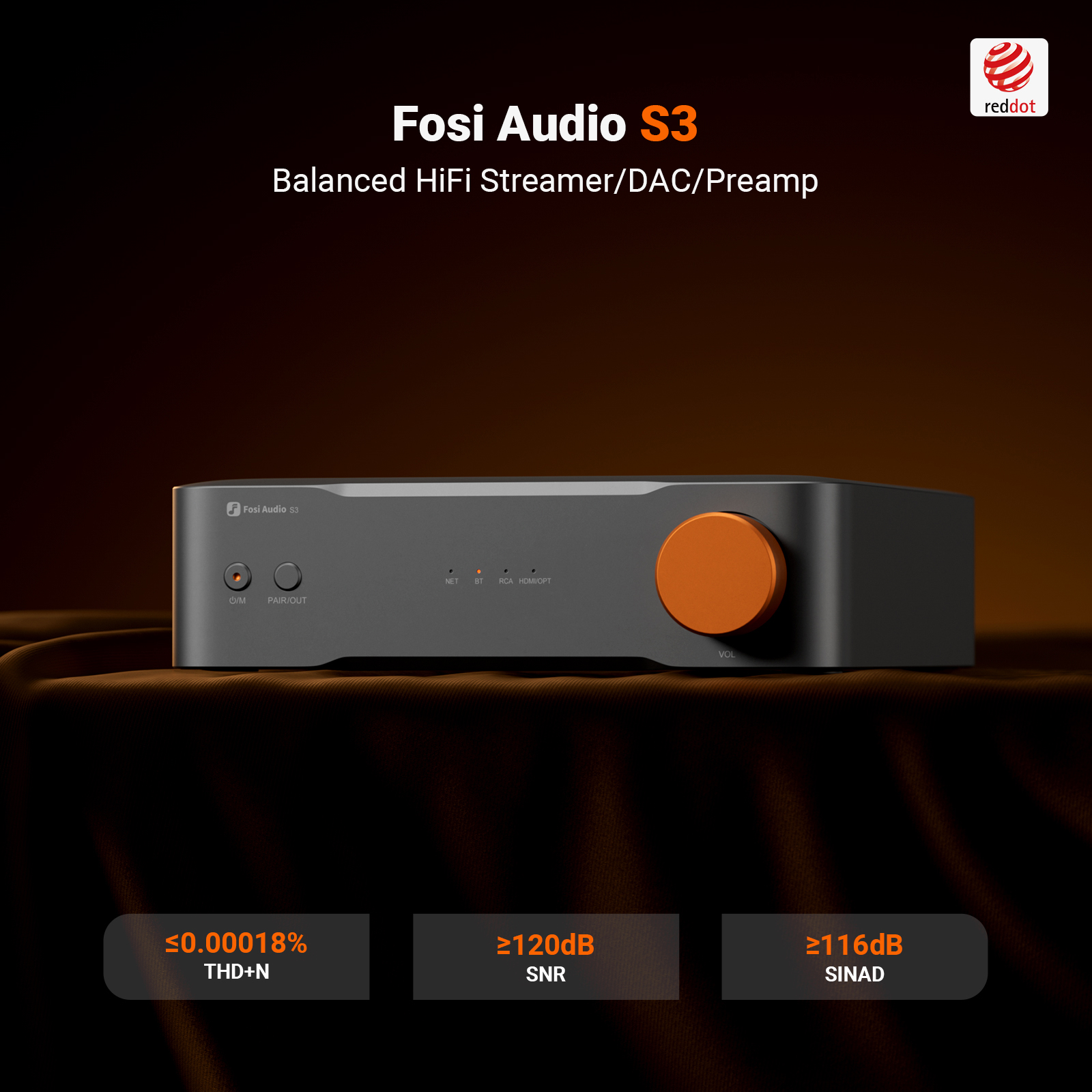Fosi Audio Hi-Res Music Stream - Audio Music App recension och pris