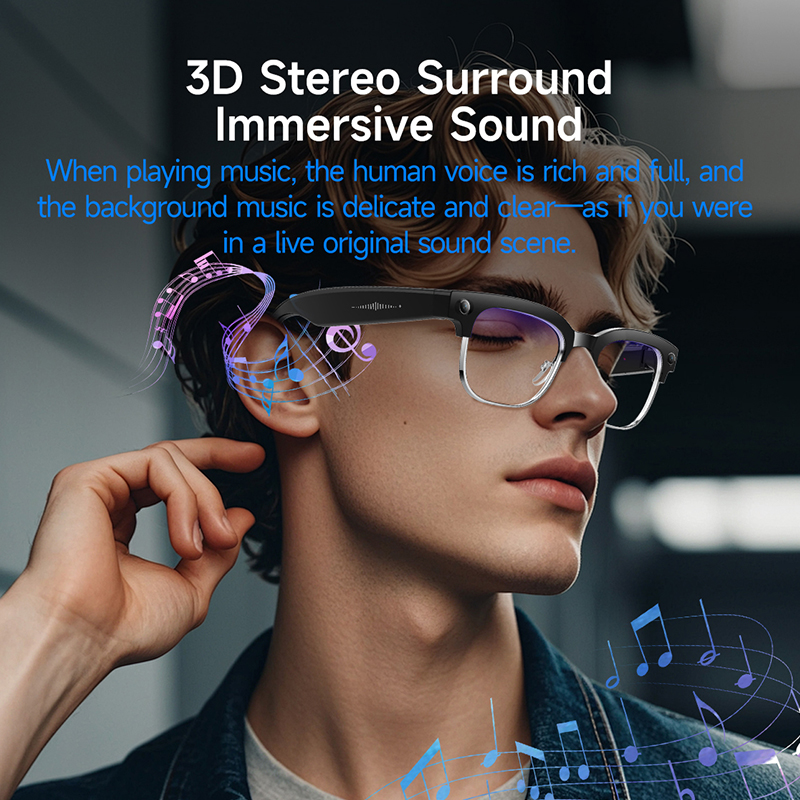 Smart Camera Glasses Photo and - Audio Music Videos recension och pris