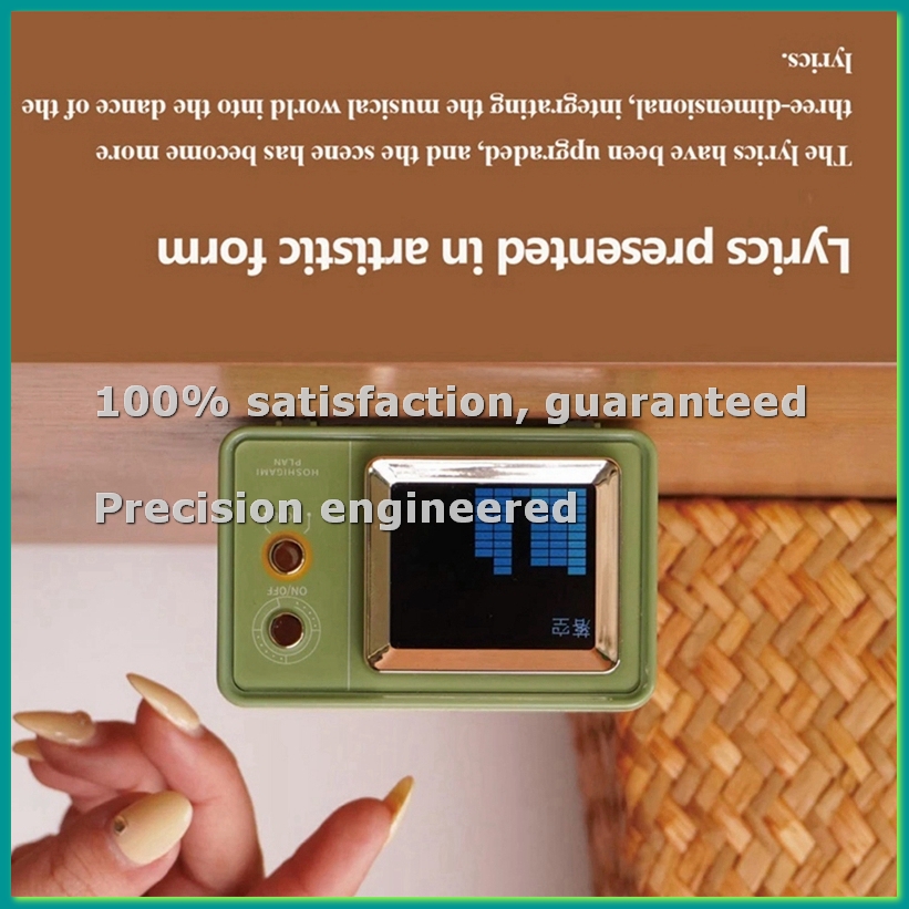 Retro Bluetooth Speaker Vintag - Audio Music To Lyrics recension och pris