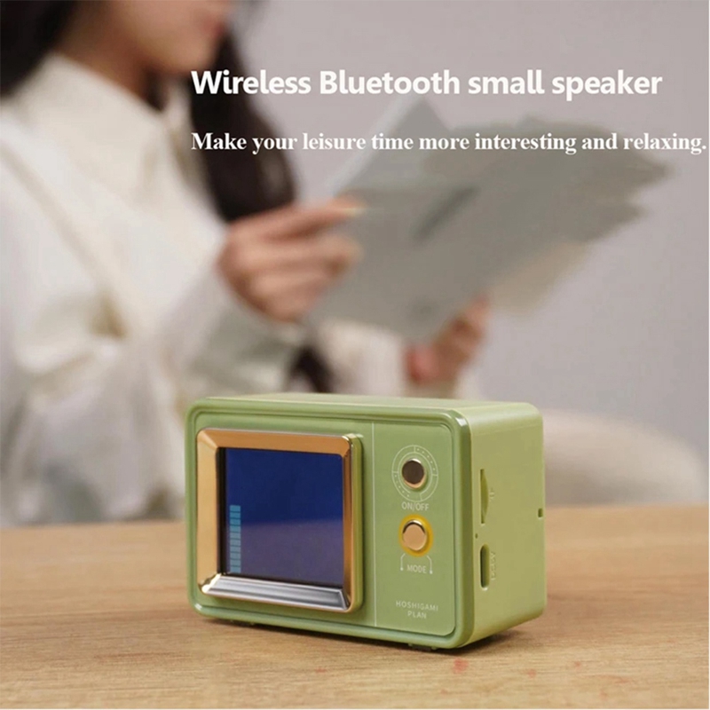 Retro Bluetooth Speaker Vintag - Audio Music To Lyrics recension och pris