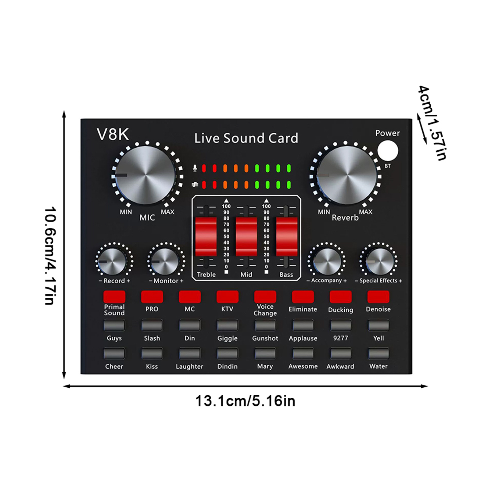 All-in-One Recording Equipment - Audio Music Voice Changer recension och pris
