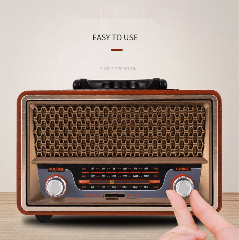 High-Quality Wooden Portable R - Apple Music Audio Quality recension och pris