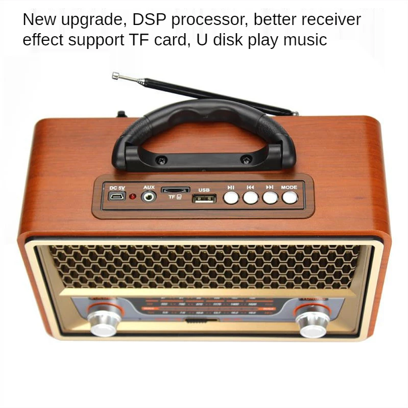 High-Quality Wooden Portable R - Apple Music Audio Quality recension och pris