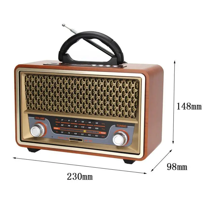 High-Quality Wooden Portable R - Apple Music Audio Quality recension och pris
