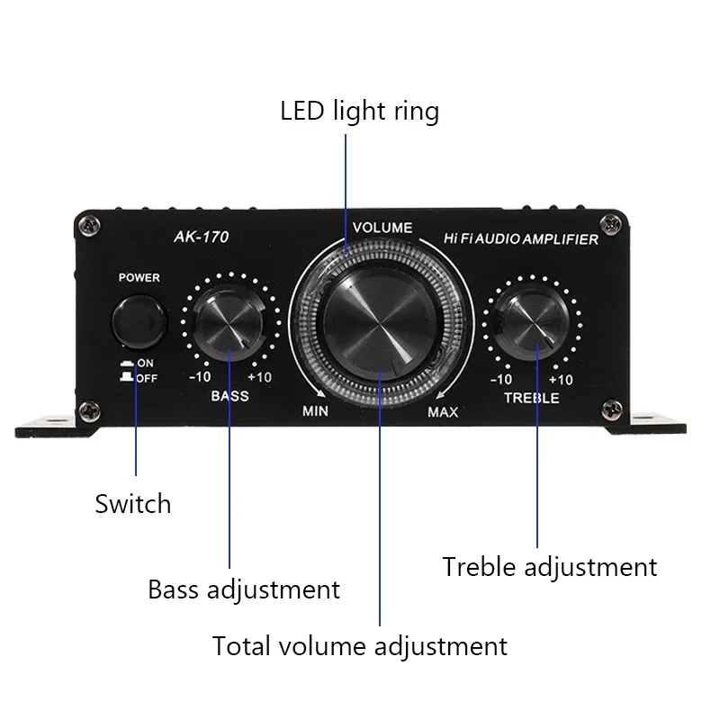 Woopker AK-170 Digital Power M - Audio Music Generator recension och pris