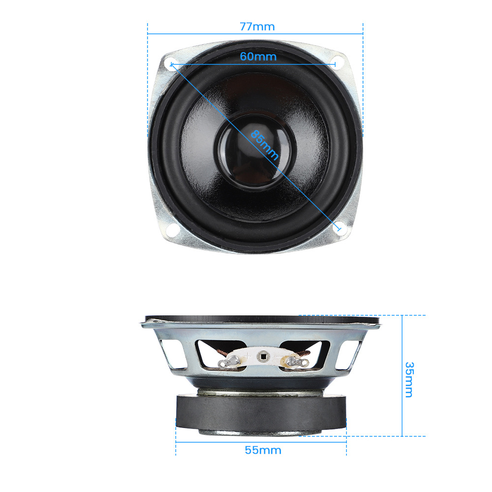 SOTAMIA 2Pcs 3 Inch Waterproof - Audio Music Generator recension och pris