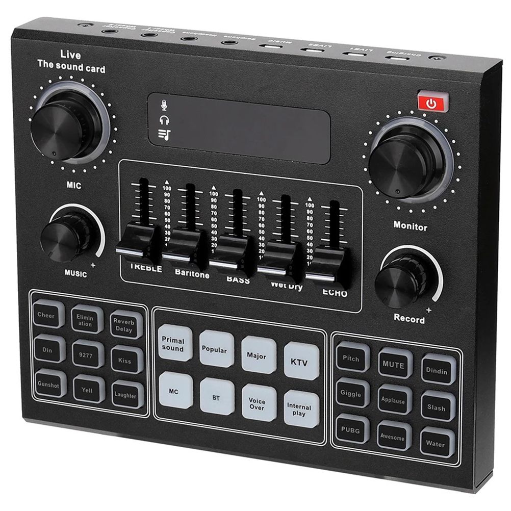 1pc Voice Changer Live Sound C - Audio Music Voice Changer recension och pris