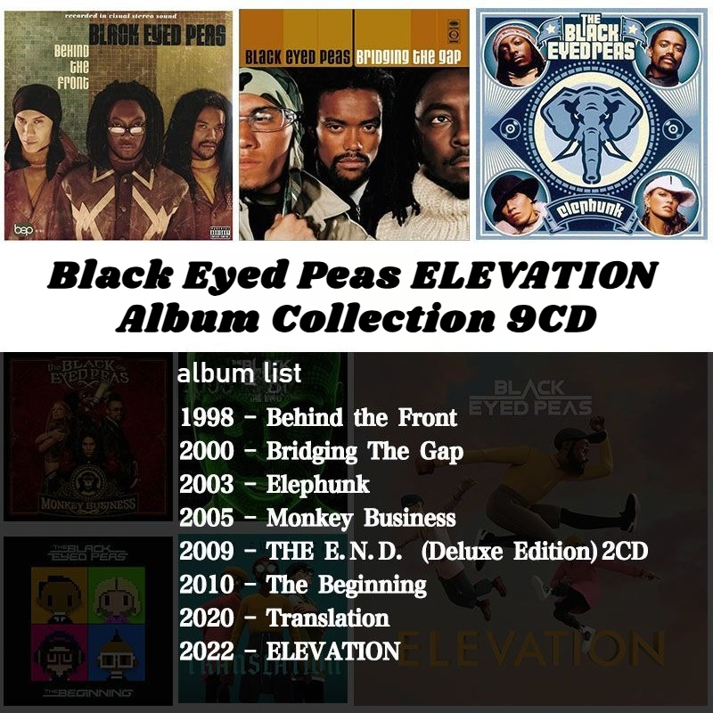 Black Eyed Peas Complete 9CD M - Audio With Music recension och pris