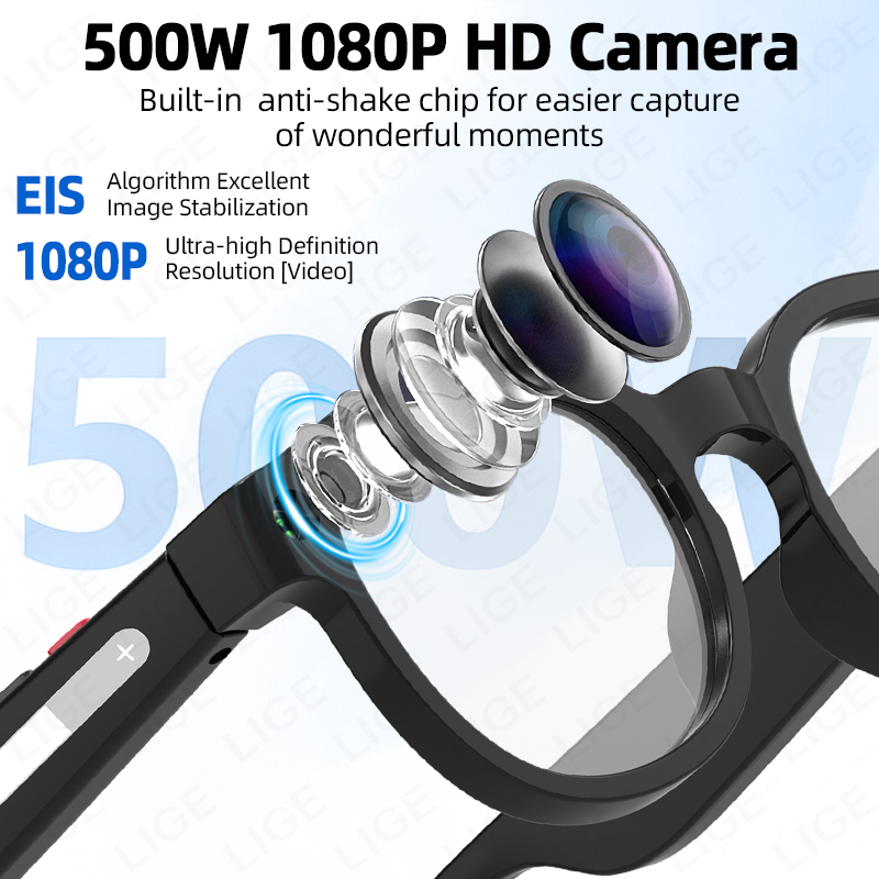 LIGE New 500W Pixel HD Camera  - Audio Music Arabic recension och pris