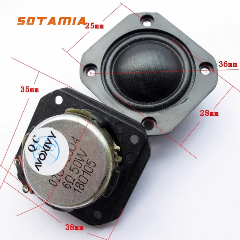 SOTAMIA 2PCS 1.25 Inch Mini Au - Audio Music Generator recension och pris