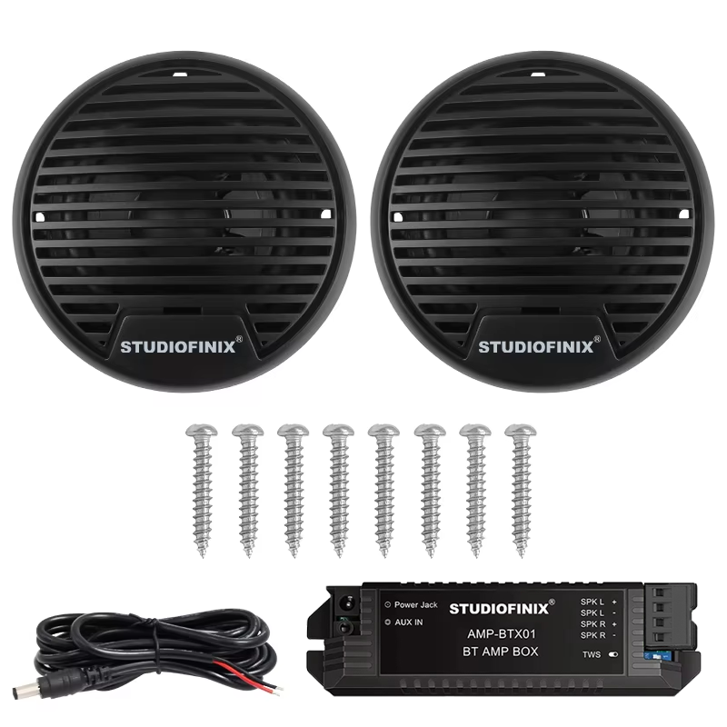 STUDIOFINIX 3'' 160W 2PCS Qual - Apple Music Audio Quality recension och pris