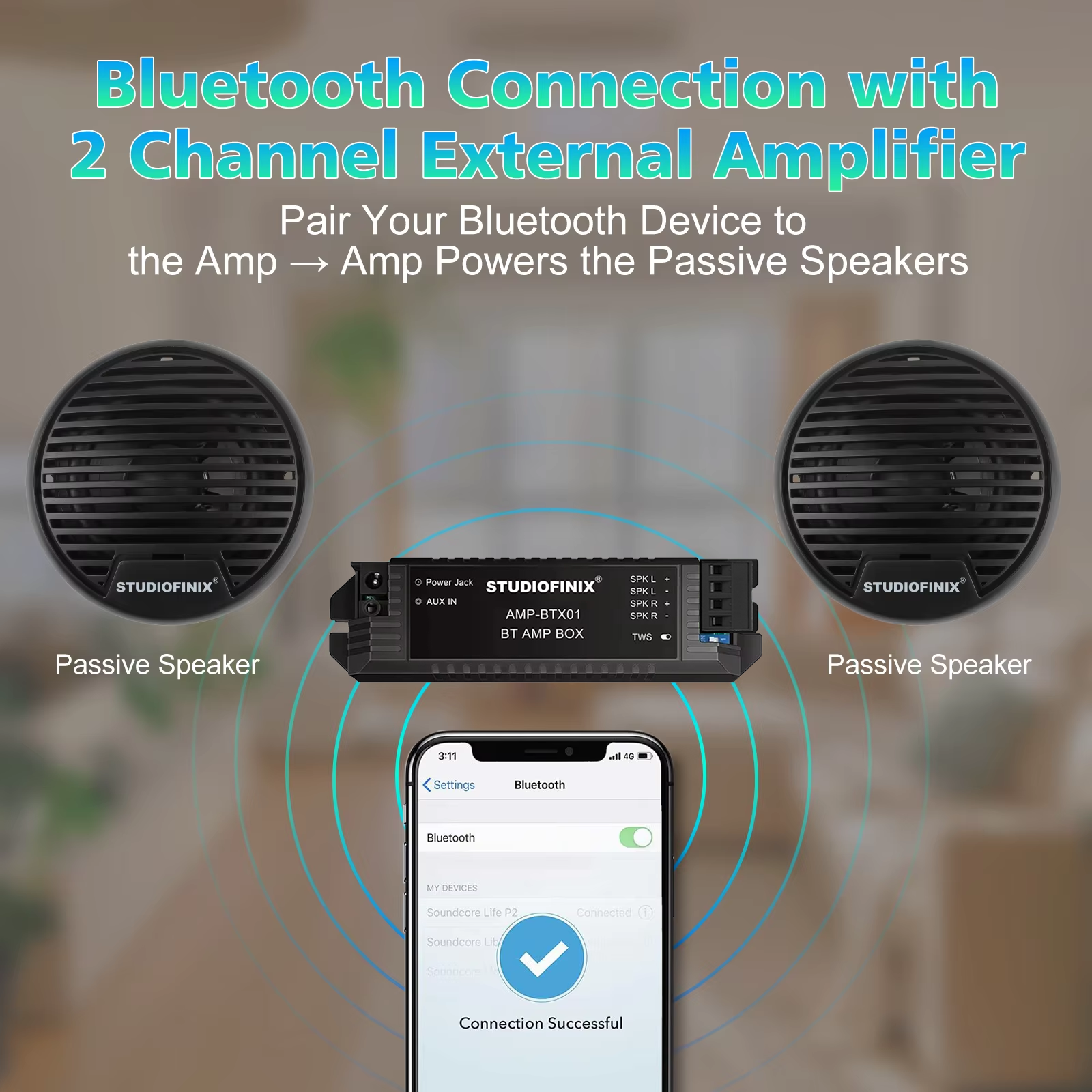 STUDIOFINIX 3'' 160W 2PCS Qual - Apple Music Audio Quality recension och pris