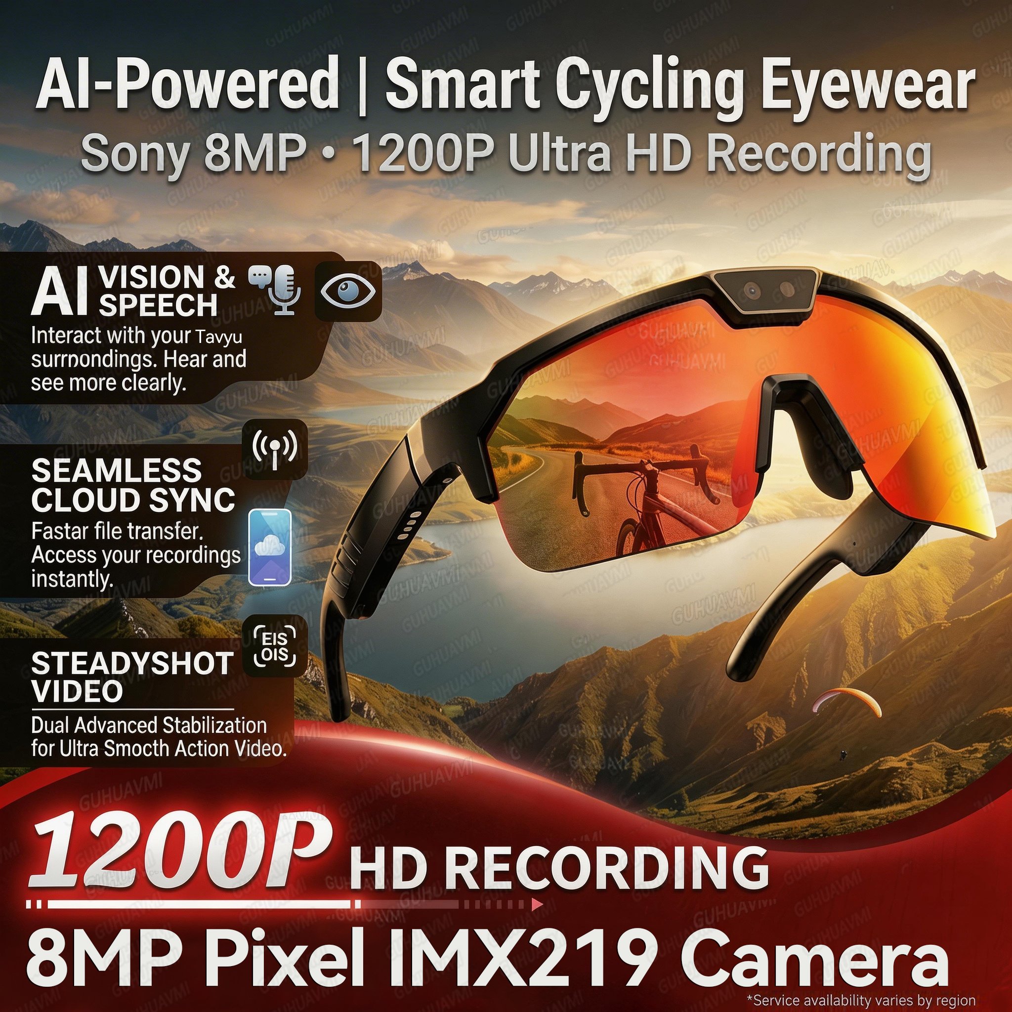 2026New AI Smart Glasses 1200P - Audio Music Arabic recension och pris