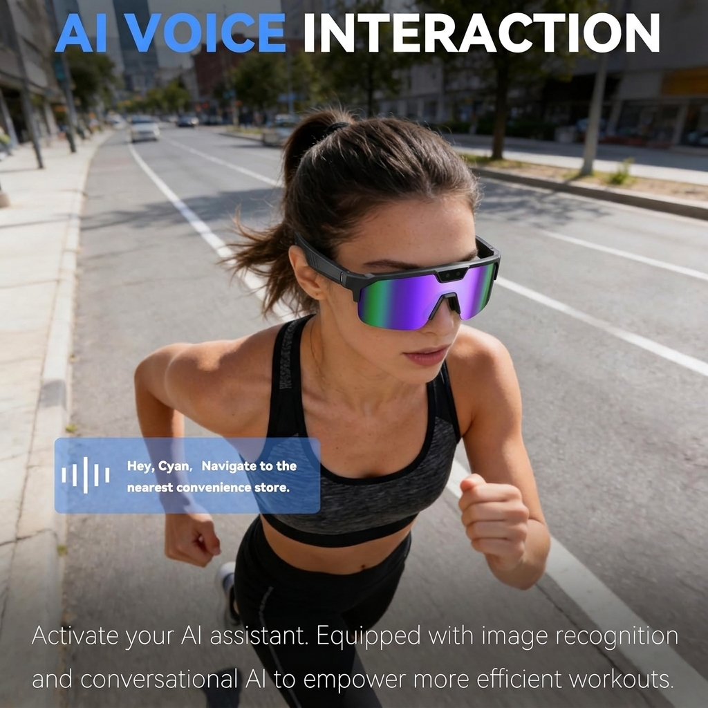 2026New AI Smart Glasses 1200P - Audio Music Arabic recension och pris