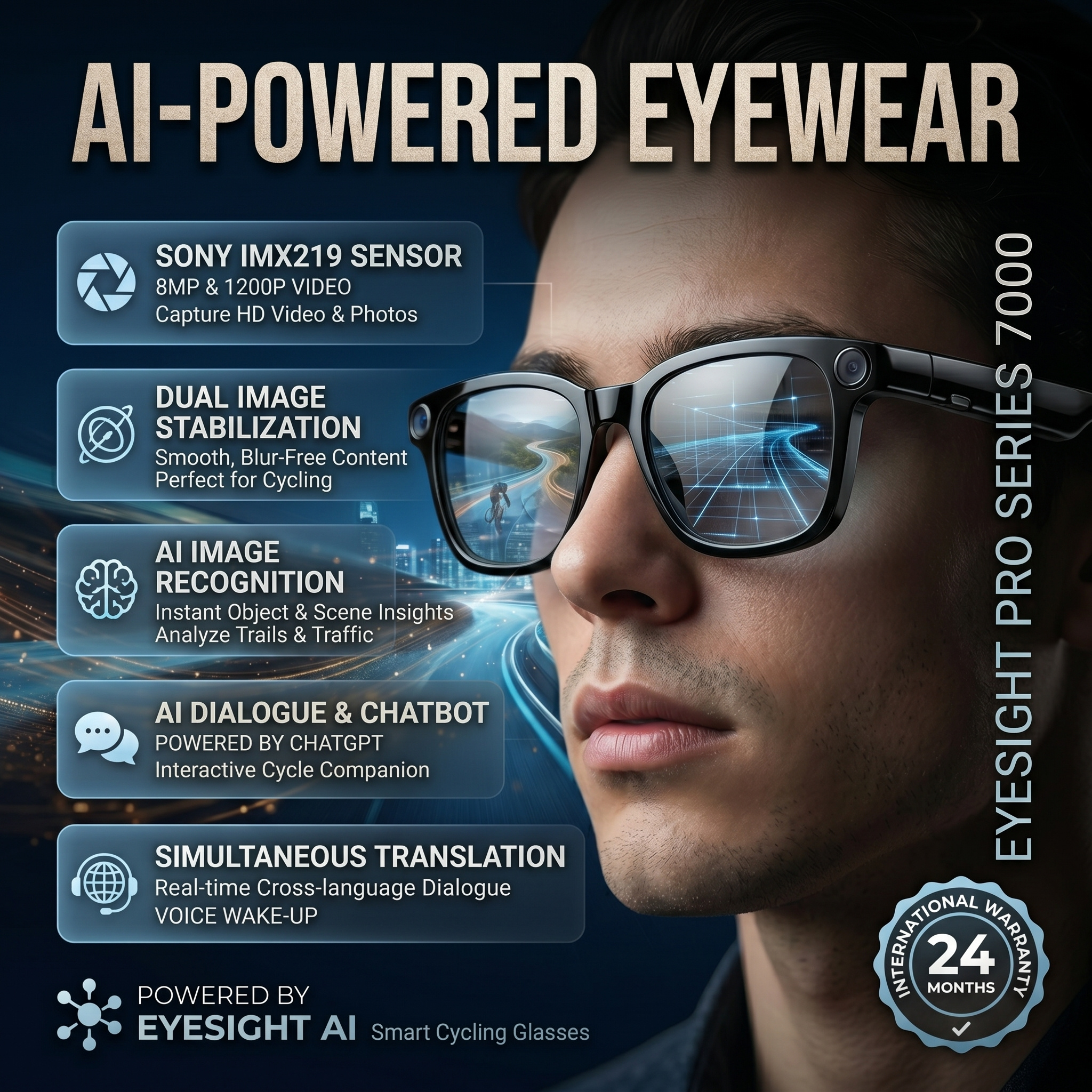 2026 New HD Smart Audio Glasse - Audio Music Arabic recension och pris