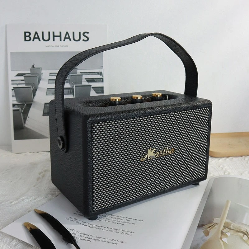 Retro Wooden Outdoor Portable  - Apple Music Audio Quality recension och pris
