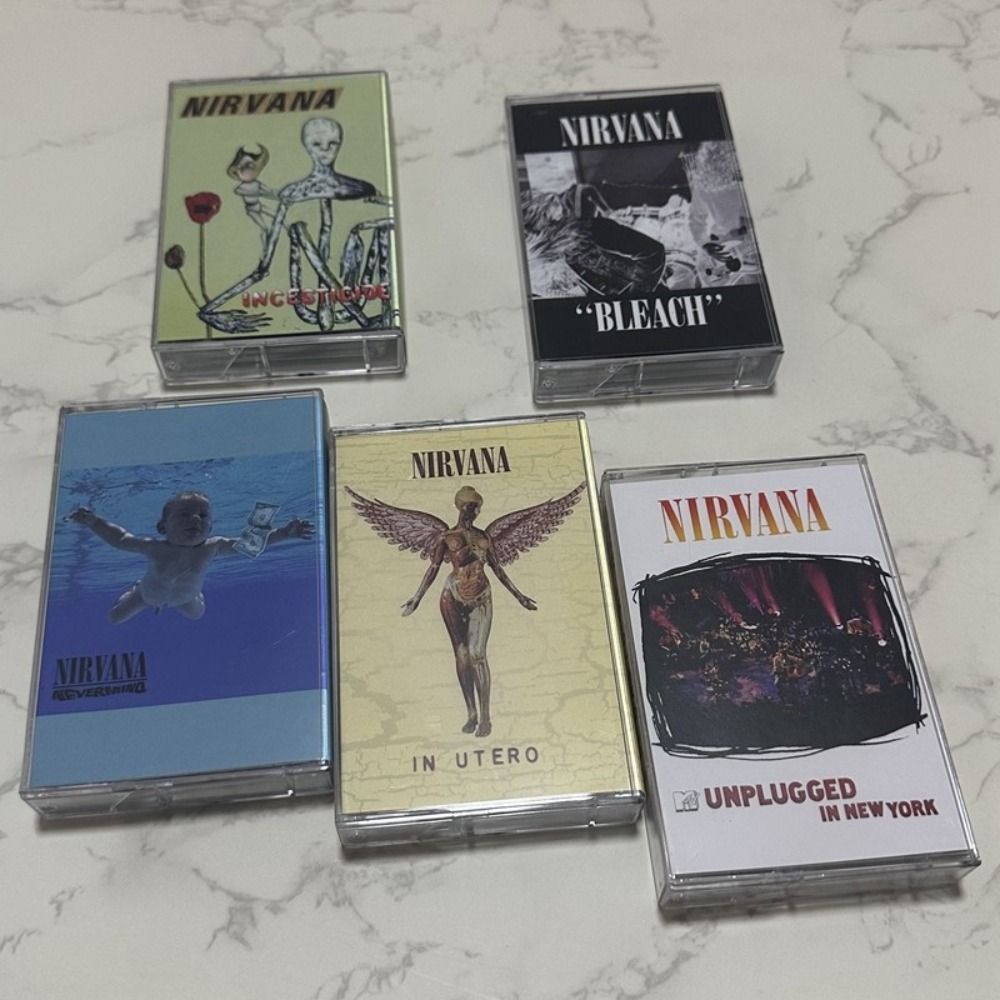 Nirvana Cassette Tape Rock Eng - Audio Music To Lyrics recension och pris