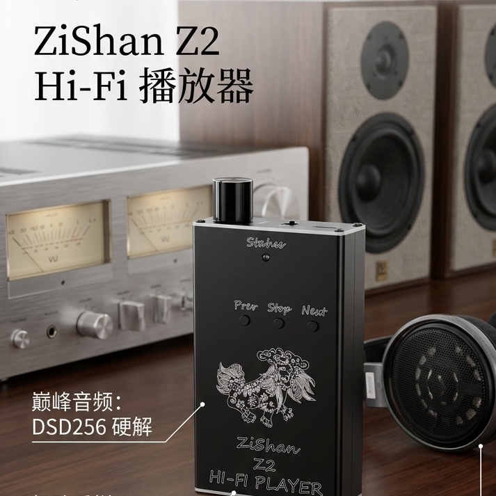 Zishan Z2 hifi DSD hard soluti - Audio Music App recension och pris