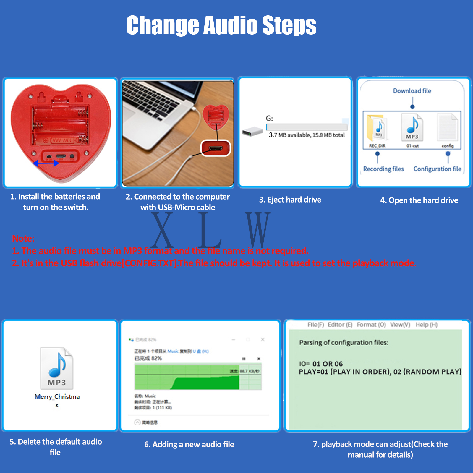 Voice Box for Xmas DIY Gifts B - Audio Music To Download recension och pris