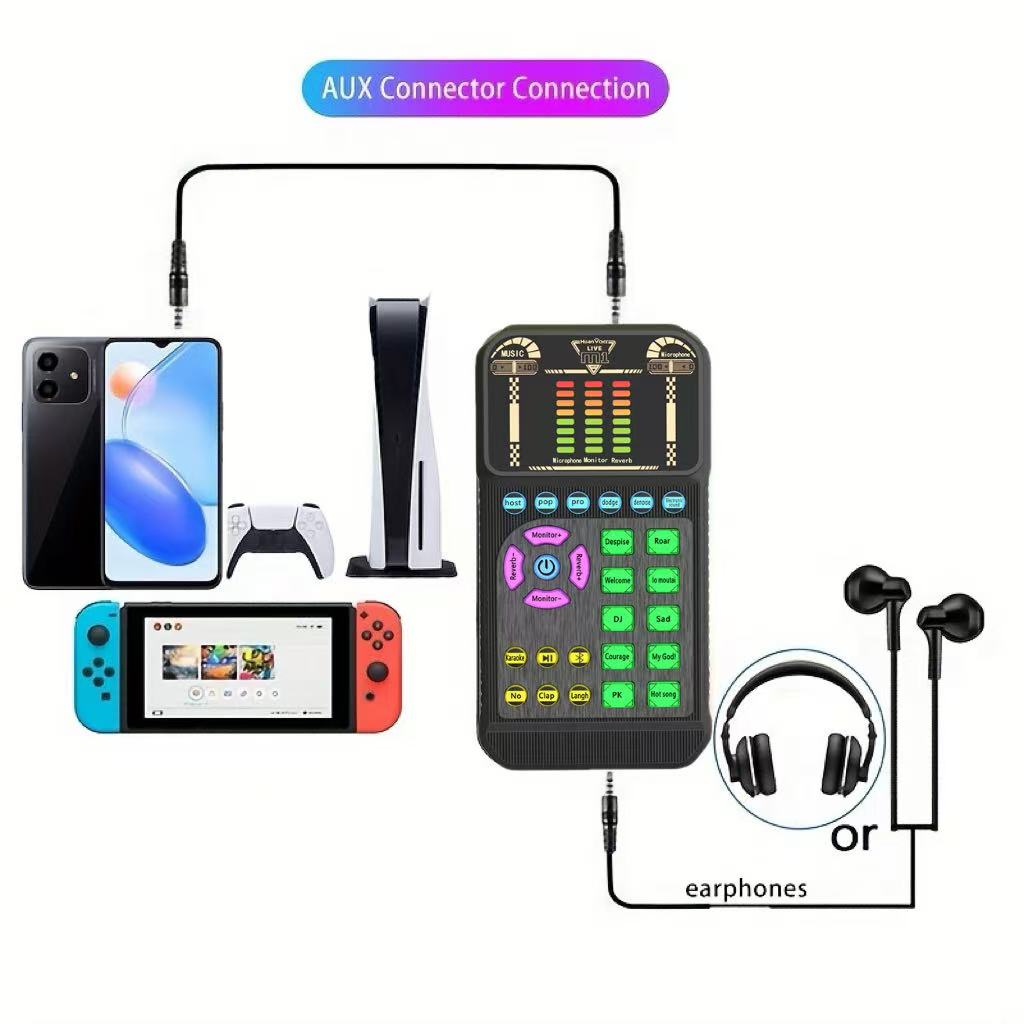 Portable Voice Changer Sound C - Audio Music Voice Changer recension och pris