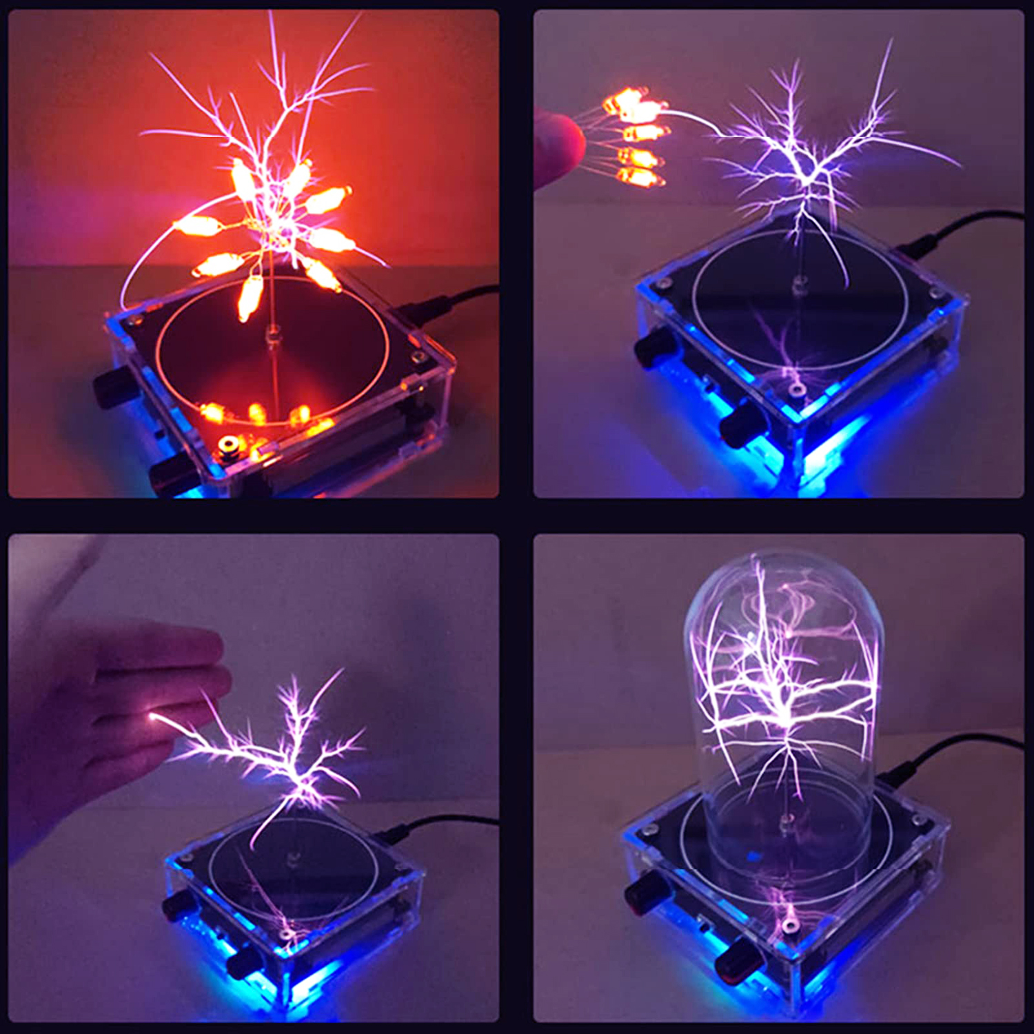 Music Tesla Coil Bluetooth/AUX - Audio Music Generator Free recension och pris
