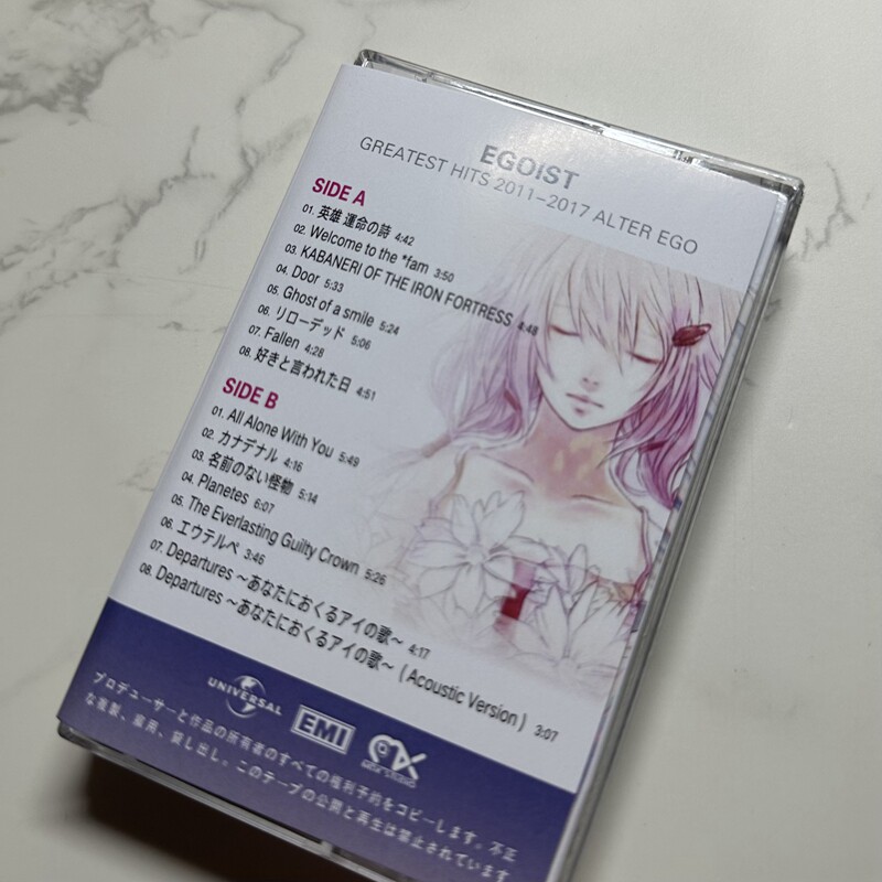 EGOIST ALTER EGO GREATEST HITS - Audio With Music recension och pris