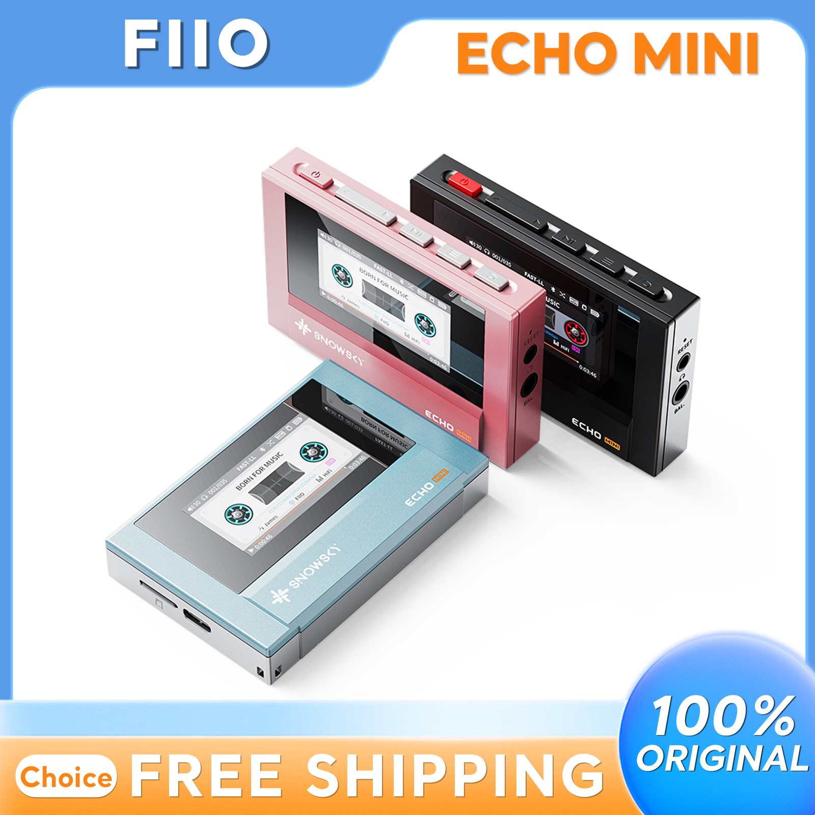 Fiio Snowsky Echo Mini Wireles - Audio Music App recension och pris