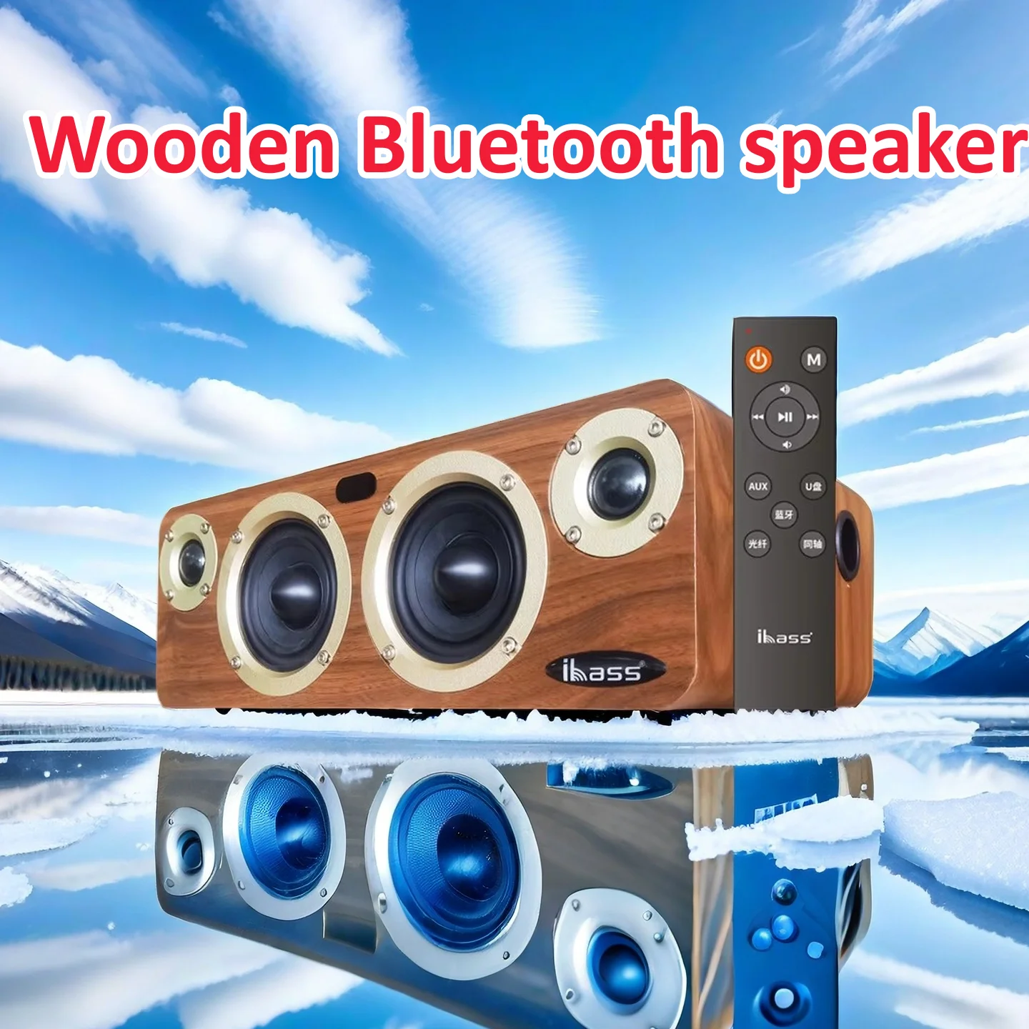 Ibass 90W High Quality Bluetoo - Apple Music Audio Quality recension och pris