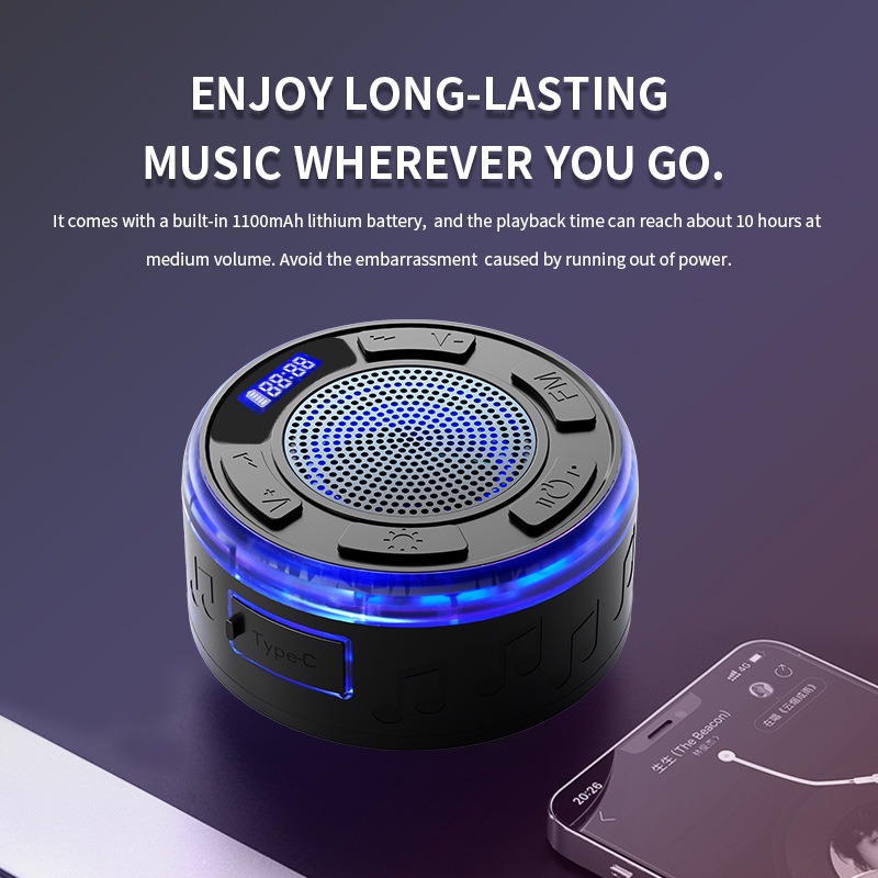 Bathroom Waterproof Wireless B - Apple Music Audio Quality recension och pris